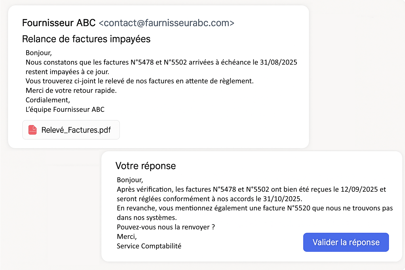 Illustration Retards fournisseurs